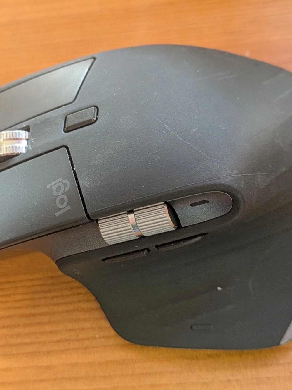Logitech Wireless Ergonomic Mouse - Black/Gray